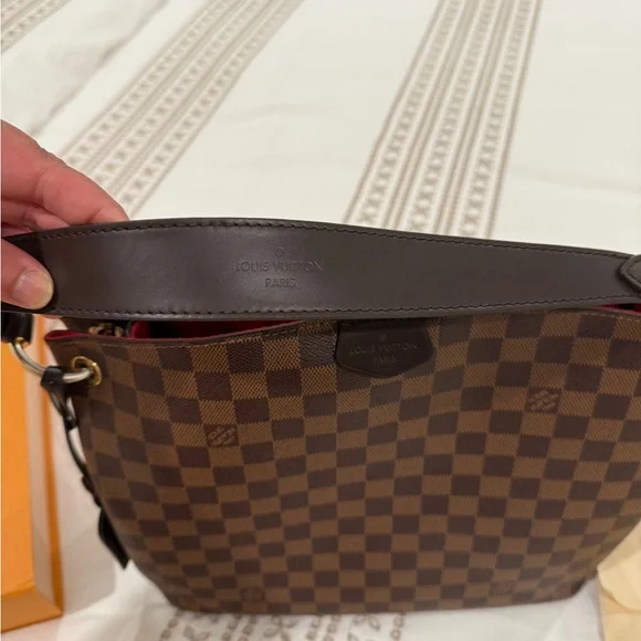 Authentic Louis Vuitton Graceful PM Damier Ebene  w/Receipt Dust bag and Box - Picture 6 of 13